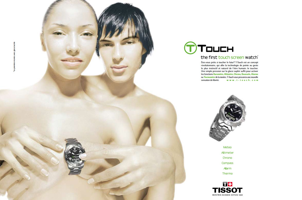 TISSOT T-TOUCH INTERNATIONAL ADV CAMPAIGN