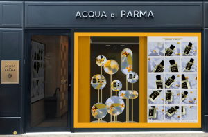 ACCQUA DI PARMA SIGNATURE SHOP WINDOWS Paris
